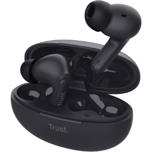 Наушники Trust Yavi Earbuds BT Black (25296): Тип конструкции вакуумные