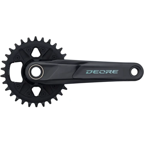Шатуни Shimano FC-M6100-1 DEORE, інтегрована вісь, 170мм 30T 12-шв. CL-52мм без каретки (EFCM61001CXA0)
