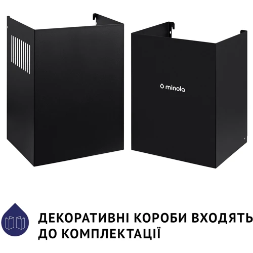 Вытяжка Minola HDN 6124 BL LED: Управление Механическое