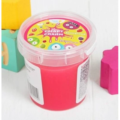 Игрушка GENIO KIDS Лизун-мялка, SLI02-2 Розовый