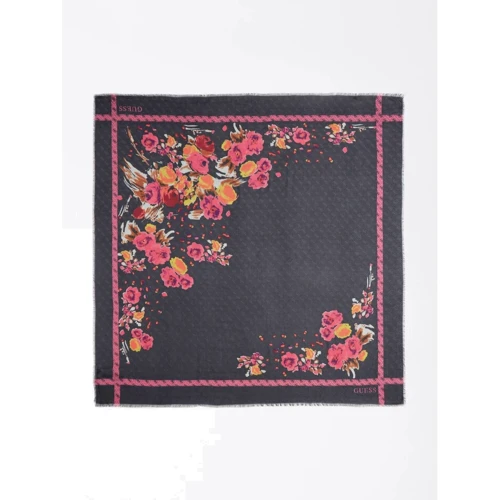 Женский платок Guess Mika Printed Kefiah темно-серый (AW8579MOD03-COA): Пол Женский