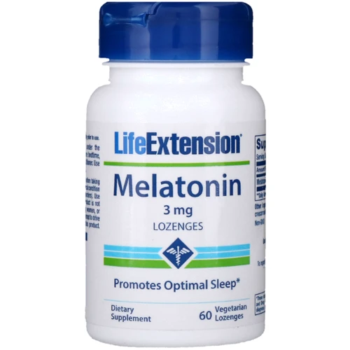 Life Extension Melatonin 3 mg 60 Lozenges (LEX-33206)