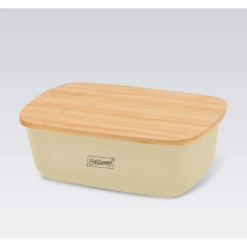 Хлібниця Maestro 345х235х130 мм (1776-IVORY-MR)