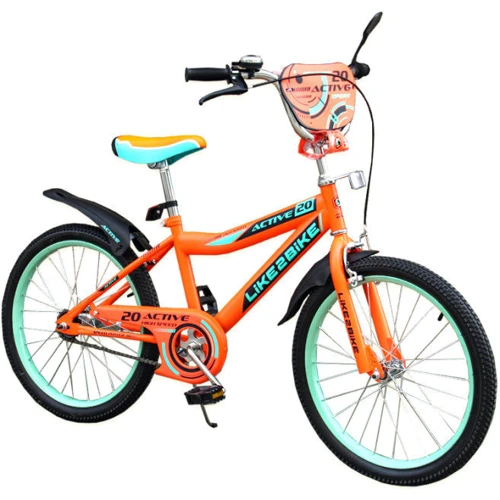 Велосипед детский 2-х колёсный 20" 192030 Like2bike Active, оранжевый