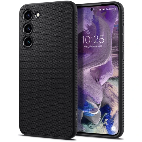 Аксесуар для смартфона Spigen Liquid Air Matte Black (ACS05712) для Samsung S911 Galaxy S23