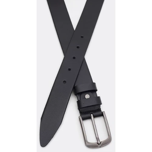 Чоловічий ремінь Borsa Leather чорний (115v1fx89-black): Стать Мужской