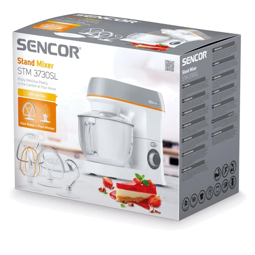 Кухонный комбайн Sencor STM 3730SL: Материал насадок металл
