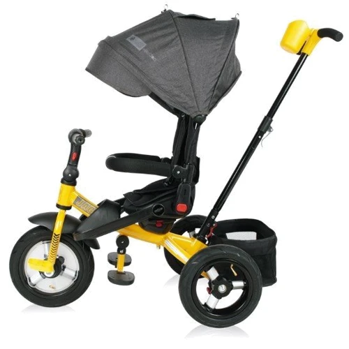 Велосипед 3х колесный Lorelli JAGUAR AIR (black/yellow): Тип Велосипед-коляска