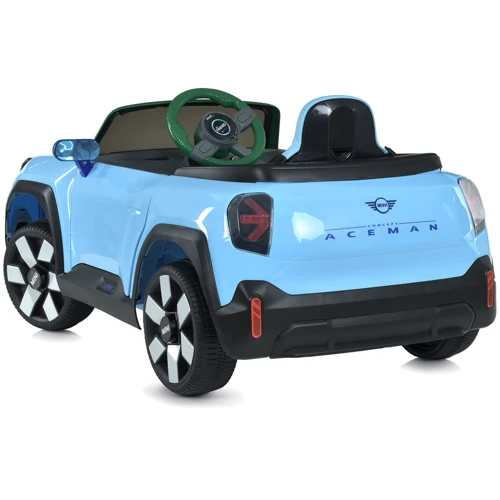 Дитячий електромобіль Bambi Mini Cooper блакитний (JE1688EBLR-4(24V))