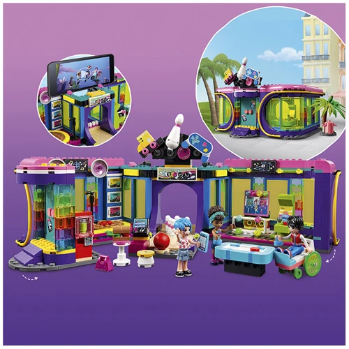 Конструктор LEGO Friends Диско-аркада для ролерів (41708) фото 4