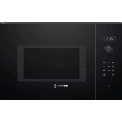Вбудовувана мікрохвильова піч Bosch BFL554MB0: Колір чорний