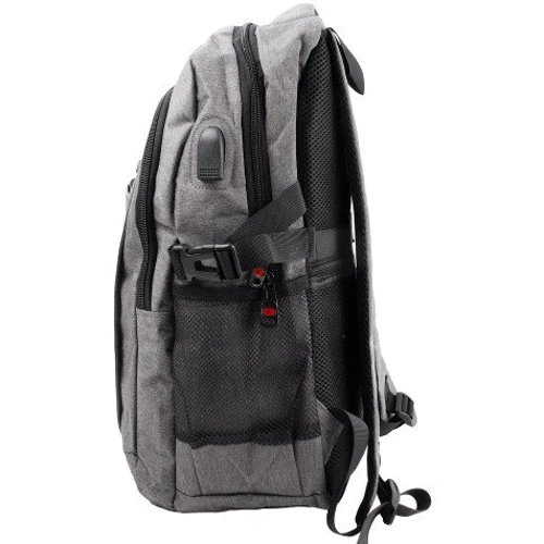 Мужской рюкзак Valiria Fashion серый (5DETBU5280-9): Тип ручки Короткая ручка, Плечевой ремень