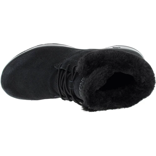 Черевики Skechers On-the-Go Joy (15506 BBK) 39 чорні натуральна замша зима фото 3