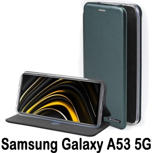 Чохол для телефона BeCover Book Exclusive Dark Green для Samsung A536 Galaxy A53 5G (707937): Плівка в комплекті немає