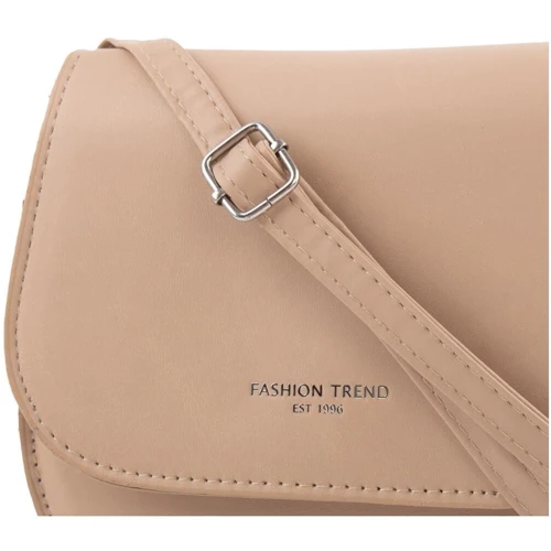 Жіноча сумка листоноша Valiria Fashion бежева (5DETAA6128-beige): Фактура Матовая, Гладкая