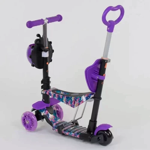 Самокат Best Scooter фиолетовый (19870): Тип колес литые