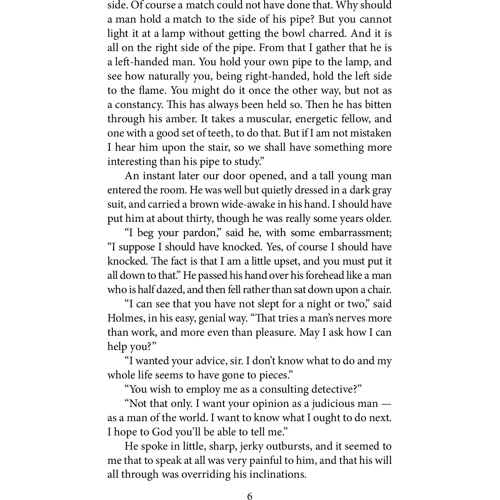 Arthur Conan Doyle: The Adventures of Sherlock Holmes: Обкладинка М'яка