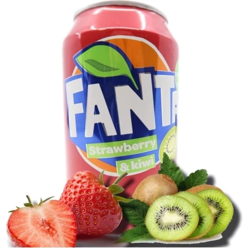 Напиток газированный Fanta Strawberry & Kiwi 330 ml