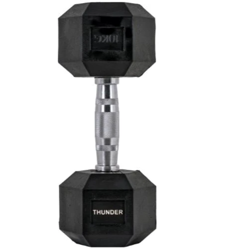 Гантель Thunder 10 кг (HEXAGONAL-DUMBBELLS-10KG)
