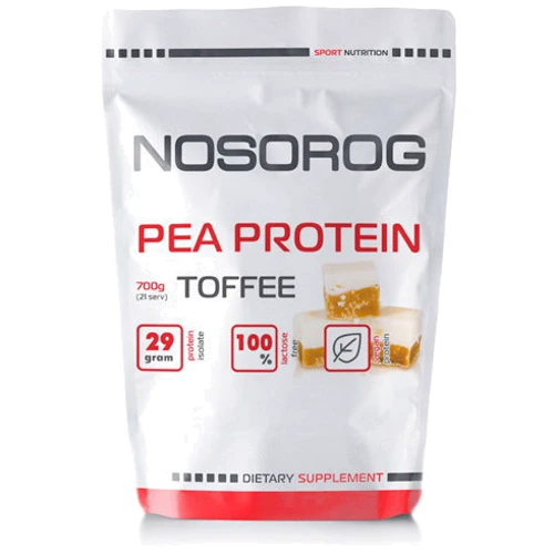 

Nosorog Nutrition Pea Protein 700 g /29 servings/ Toffee