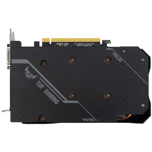 Видеокарта ASUS GeForce GTX1660 SUPER 6144Mb TUF OC GAMING (TUF-GTX1660S-O6G-GAMING): Тип памяти GDDR6