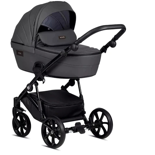 Универсальная коляска 2 в 1 Tutis Viva⁴ Leather Shadow grey (1202087): Количество блоков 2