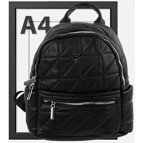 Жіночий рюкзак Valiria Fashion чорний (ODA58-3-black): Матеріал Искусственная кожа