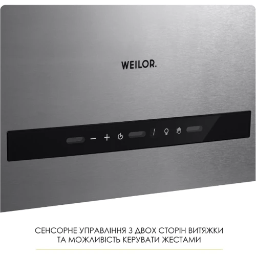 Вытяжка Weilor WQS 4815 SS: Тип монтажа Настенный