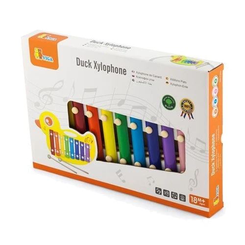 Музыкальная игрушка Viga Toys Ксилофон-утенок (59769): Вид ксилофон, металлофон