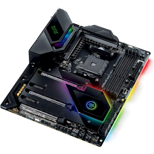 ASRock B550 Taichi Razer Edition: Оперативна пам'ять 4xDDR4 4733 МГц, до 128 ГБ