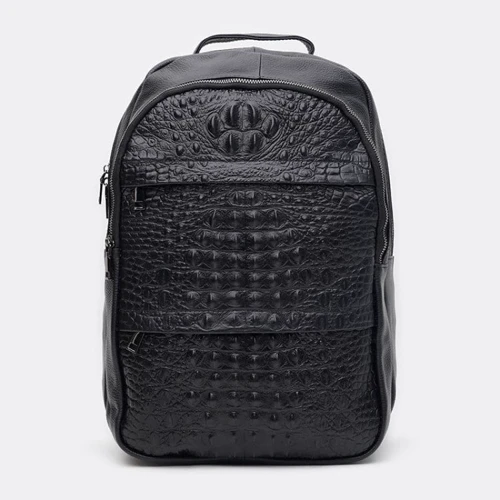 Чоловічий рюкзак Borsa Leather чорний (k1333-black): Стать Мужской