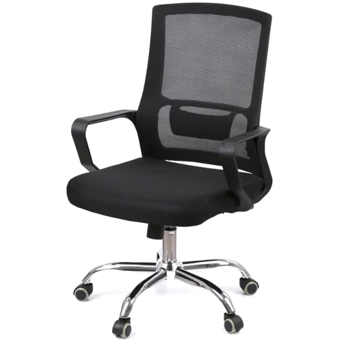 Офісне крісло АКЛАС Конвалія BL Tilt Чорний (Чорний) (00160108): Тип для персоналу