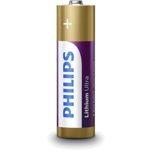 Philips AA bat Alkaline 4шт Lithium Ultra (FR6LB4A/10) фото 1