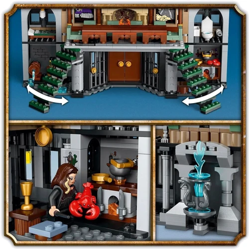 Конструктор LEGO Harry Potter Имение семьи Малфой 1601 деталь (76453) фото 6