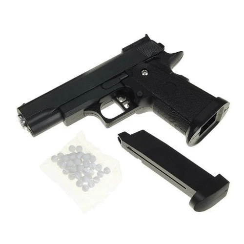 Игрушечный пистолет Galaxy "COLT 1911 PD" на пульках, черный G10: Производитель Galaxy