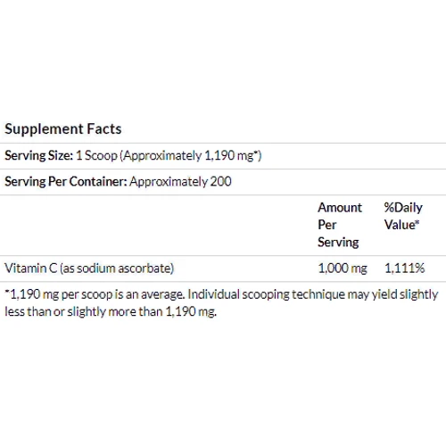 California Gold Nutrition Buffered Gold C, Non-Acidic Vitamin C Powder, Sodium Ascorbate, 8.40 oz (238 g): Стать унісекс