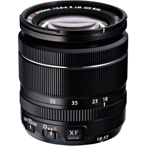 Об'єктив для фотоапарата Fujifilm XF 18-55mm f / 2.8-4 OIS Офіційна гарантія: Тип об'єктива стандартний