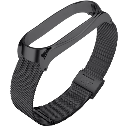 Ремешок BeCover Metal Band Black (709357) for Xiaomi Mi Smart Band 8