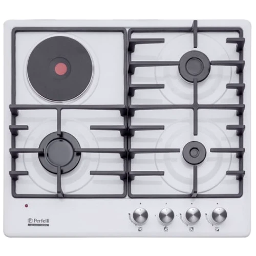 Варочная поверхность газовая Perfelli HKM 63490 WH