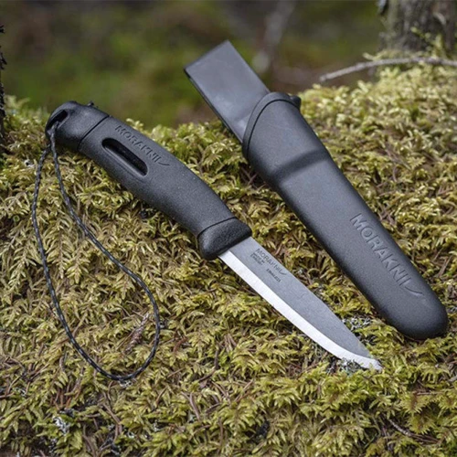 Нож и мультитул Morakniv Companion Spark (2305.02.04): Система блокировки Нет