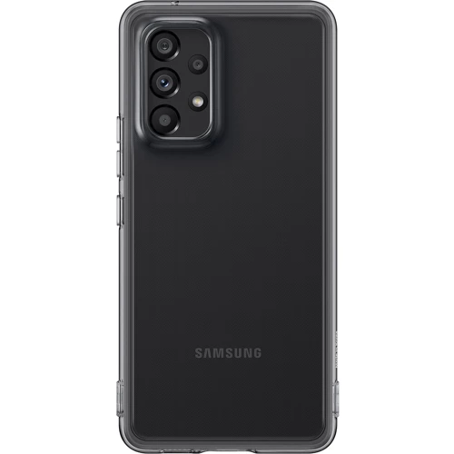 Аксесуар для смартфона Samsung Soft Clear Cover Black (EF-QA536TBEGRU) для Samsung A536 Galaxy A53 5G