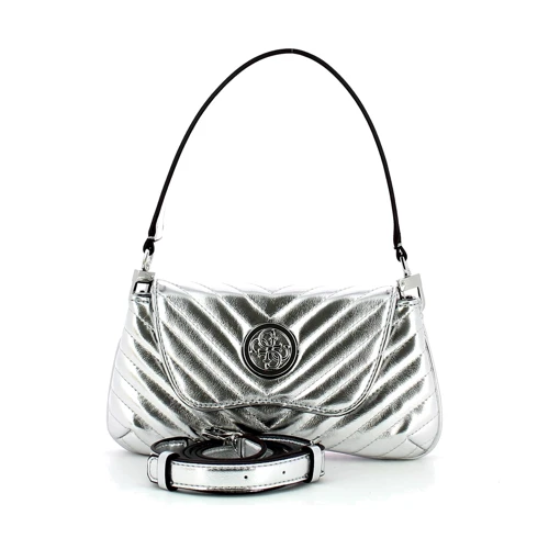 Жіноча сумка через плече Guess Blakely Shoulder Bag срібляста (HWMY7663200-SIL)