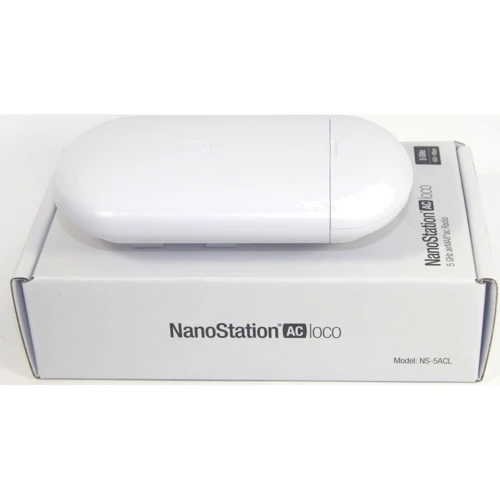 Точка доступа WiFi Ubiquiti Nanostation Loco5AC (NS-5ACL): Максимальная скорость 450 Мбит/с