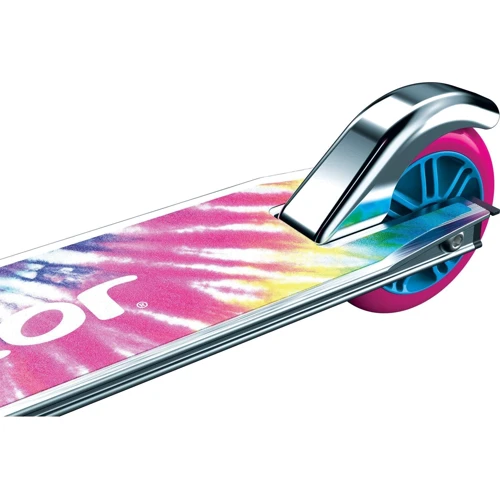 Самокат Razor A Special Edition Tie-Dye: Конструкция рамы складная