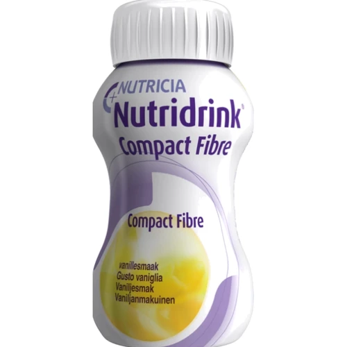 Энтеральное питание Nutricia Nutridrink Compact Fibre Vanilla со вкусом ванили 4х125 мл (8716900551680)