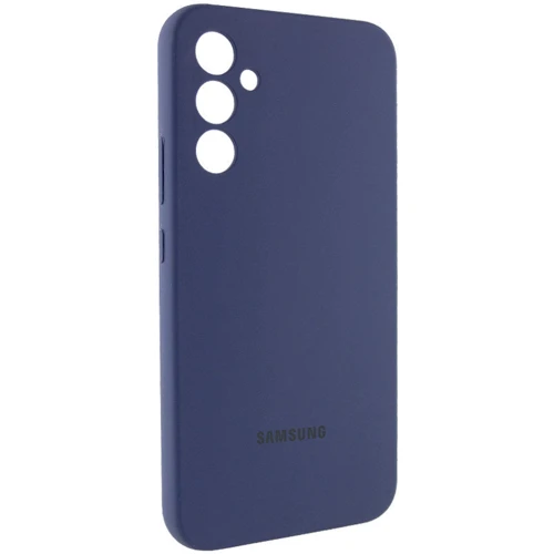 Чехол для телефонов Lakshmi Premium Silicone Case with Logo Full Camera Midnight Blue for Samsung A546 Galaxy A54 5G: Тип накладка на заднюю часть