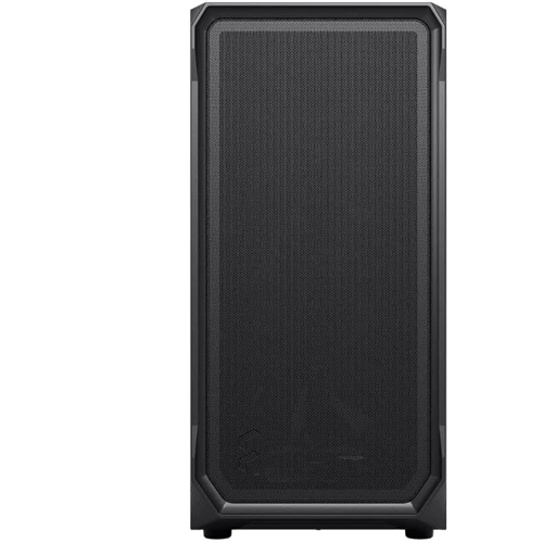 Корпус GTL 1605+ Black 400W: Матеріал передній панелі пластик