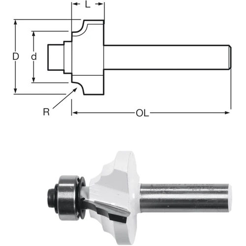 Борфреза Makita D-48577: Виробник Makita