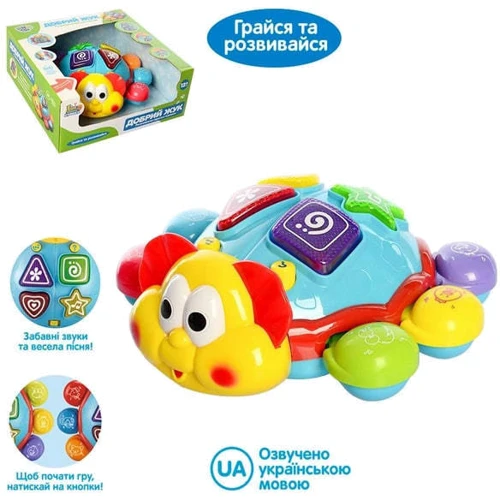 Гра танцювальний жук LimoToy 19 см (7013 UA): Тип музыкальная игрушка