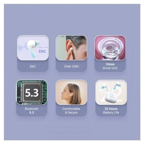 Наушники Vention Elf Earbuds E04 White (NBIW0)